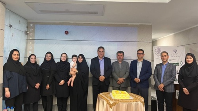 همایش گرامیداشت شیر مادر در بیمارستان شهدای پاکدشت